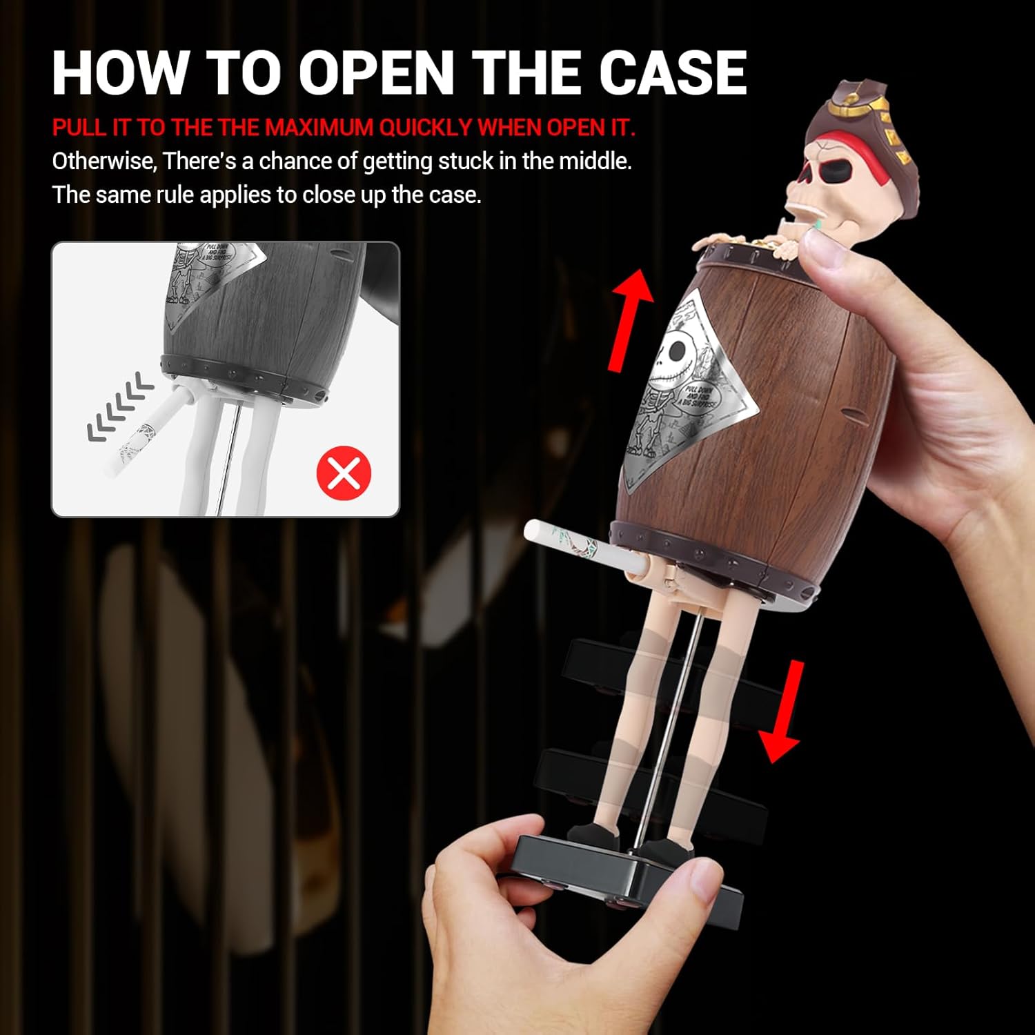 Santa Claus Spoof Cigarette Box | Funny Cigarette Dispenser & Storage Case 71oTScathwL._SL1500
