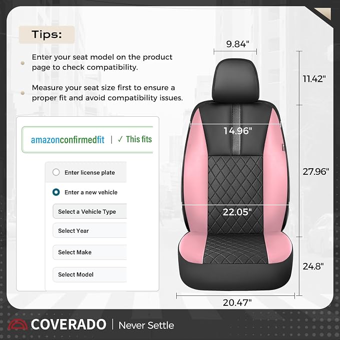 Universal Seat Covers — Front Seat