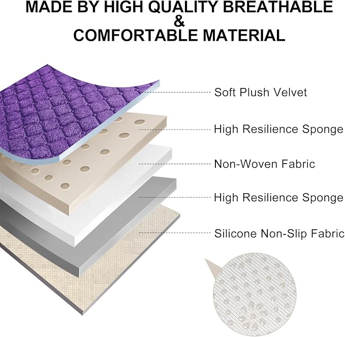 Universal Seat Covers — Front Seat — Purple