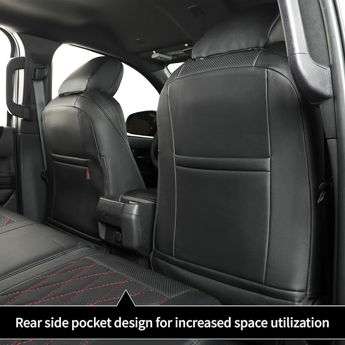 Seat Covers for Toyota Tacoma — Front Seat — Black