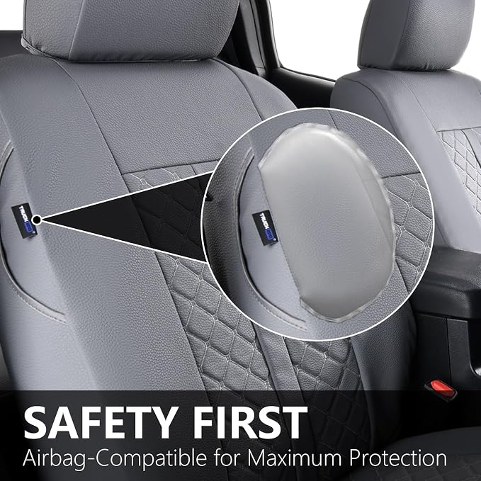 Seat Covers for Toyota Tacoma — Full Set — Gray