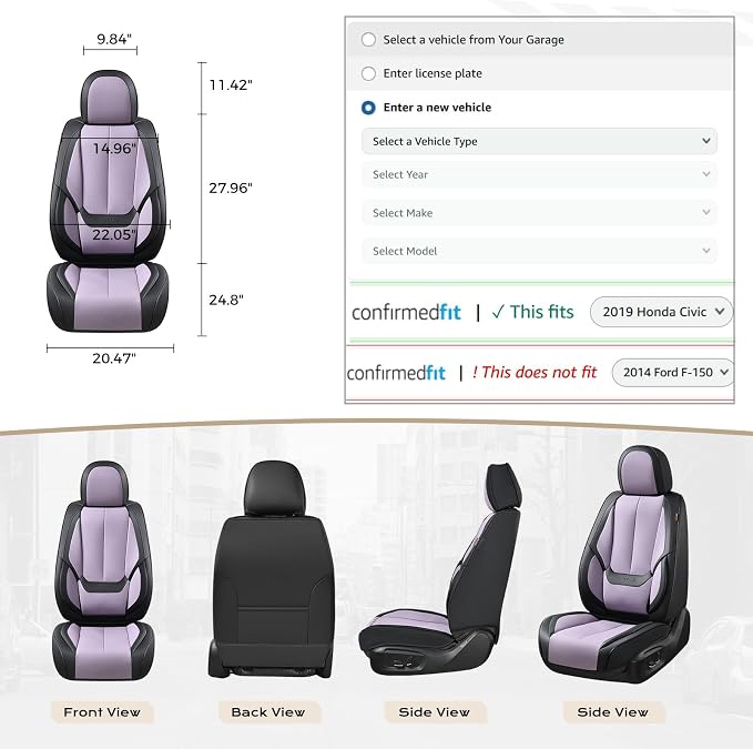 Universal Seat Covers — Full Set