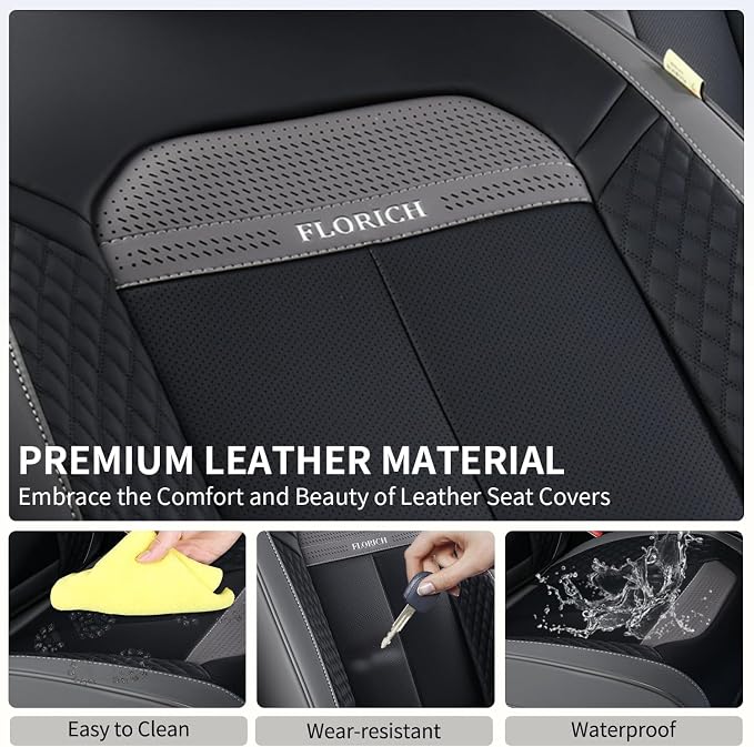 Universal Seat Covers — Black