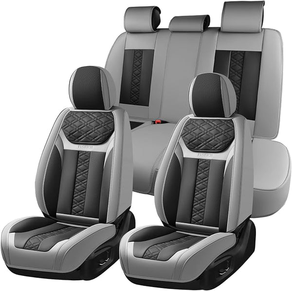 Universal Seat Covers — Full Set — Gray