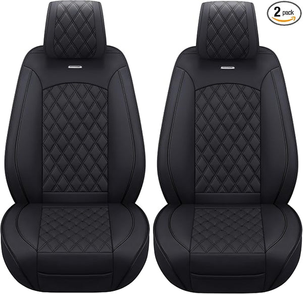 Seat Covers for Multiple Vehicles — Front Seat — Black