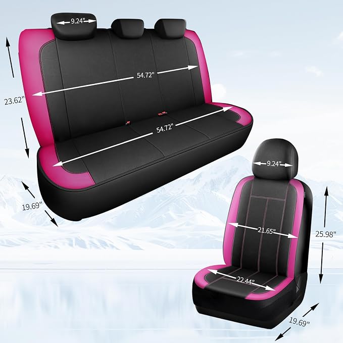 Universal Neoprene Seat Covers — Full Set