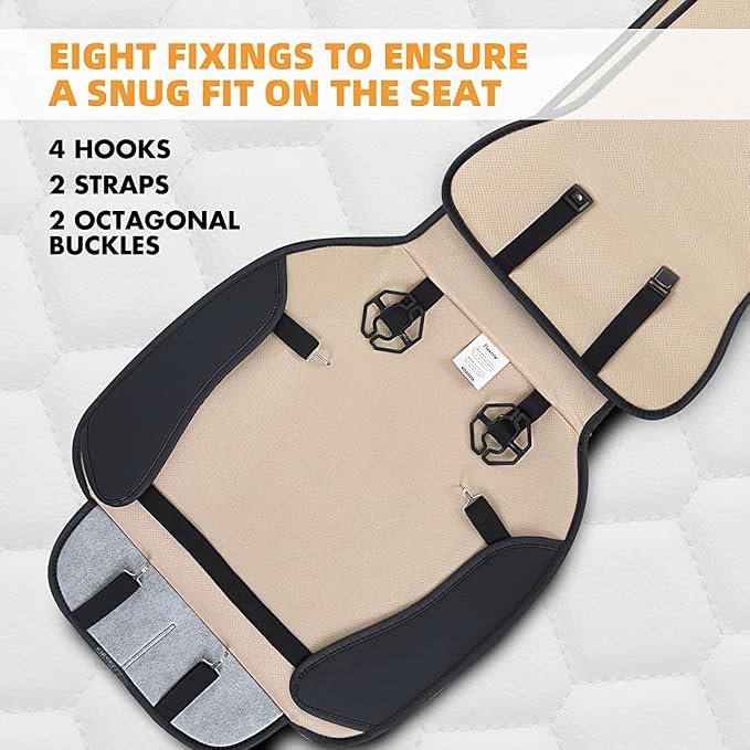 Universal Seat Covers — Front Seat — Black