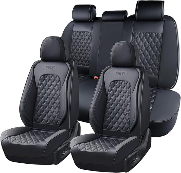 Universal Seat Covers — Full Set — Black