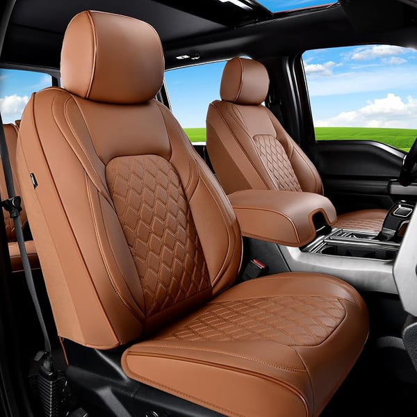 Seat Covers for Chevrolet Silverado / GMC Sierra — Brown