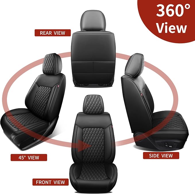 Universal Seat Covers — Black