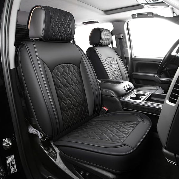Seat Covers for Chevrolet Silverado / GMC Sierra — Full Set — Black