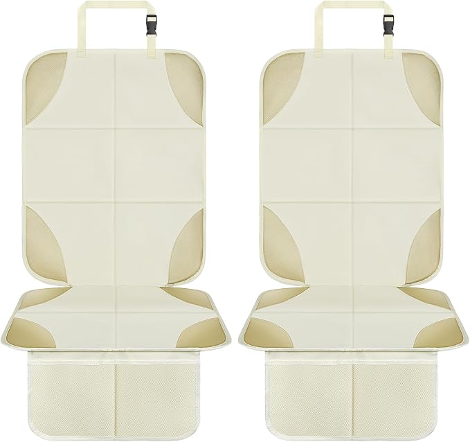 Child Car Seat Protector — White