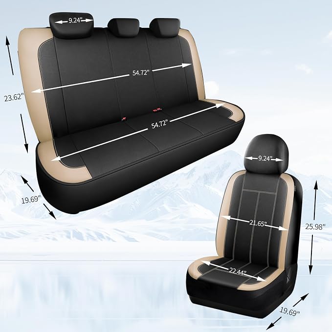 Universal Neoprene Seat Covers — Full Set