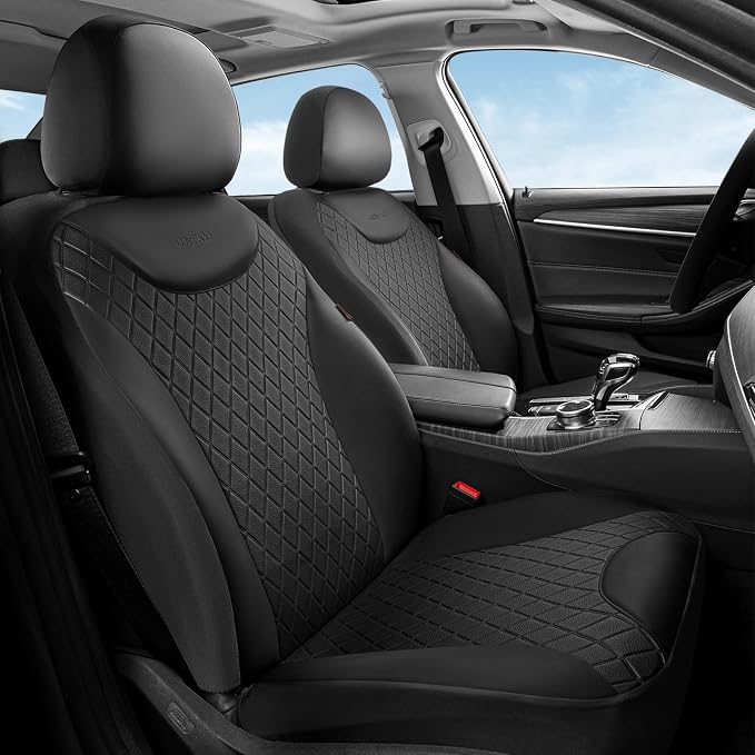 Universal Seat Covers — Full Set — Black