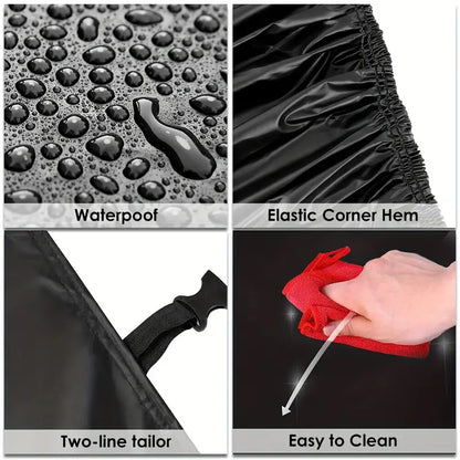 1pc Duty Waterproof Full Car Cover Outdoor UV Snow Dust Rain Resistant Protection 76d9cb25-3f85-4e98-9144-f936cc6d7877