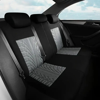 Premium Polyester Fiber Full Set Seat Cover Kit - All-Season Vehicle Seat Protectors 7feb8d37-3358-4541-a763-5c3d04802c56