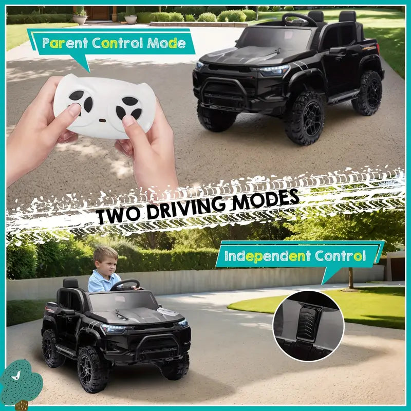 24V 10Ah 2 Seater Kids Ride On Pickup Truck, 4WD 800W Motor, Kids Ride On Car With Remote Control 8032163c-dca1-4409-9f9f-1bfeb34390c3