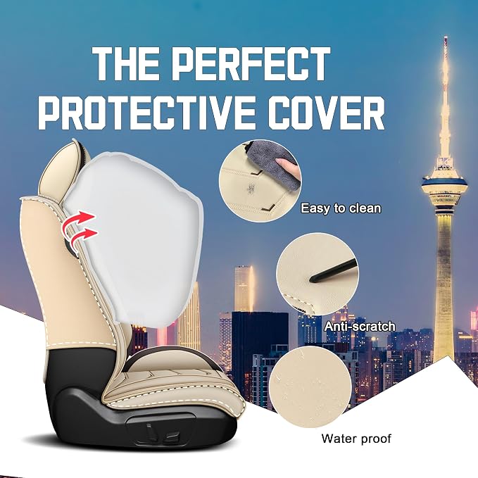 Seat Covers for Honda Civic — Beige