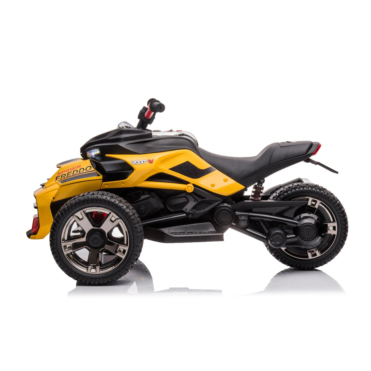 2026 24V Spider 2 Seater 3 Wheel Kids Motorcycle with Remote Control