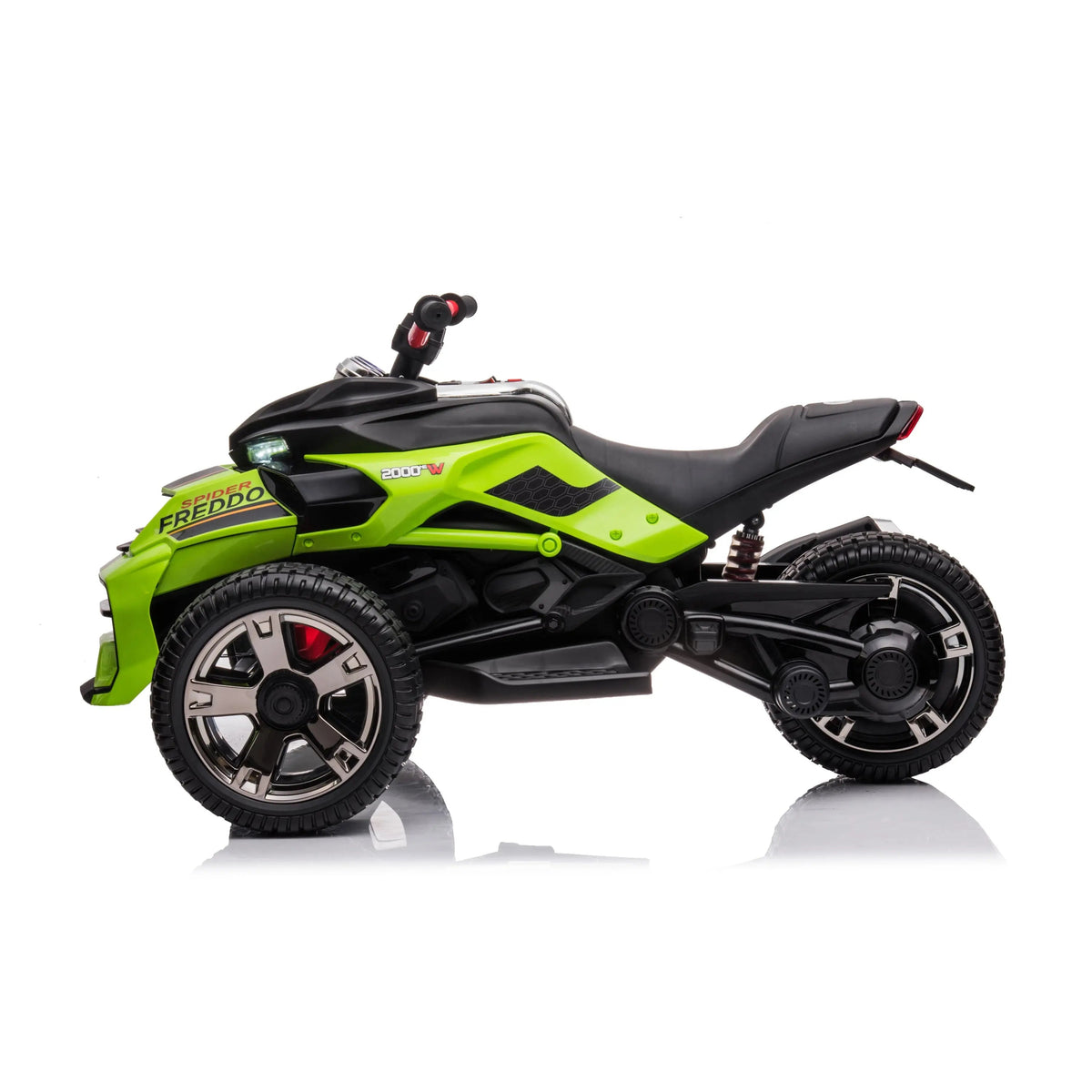 2026 24V Spider 2 Seater 3 Wheel Kids Motorcycle with Remote Control