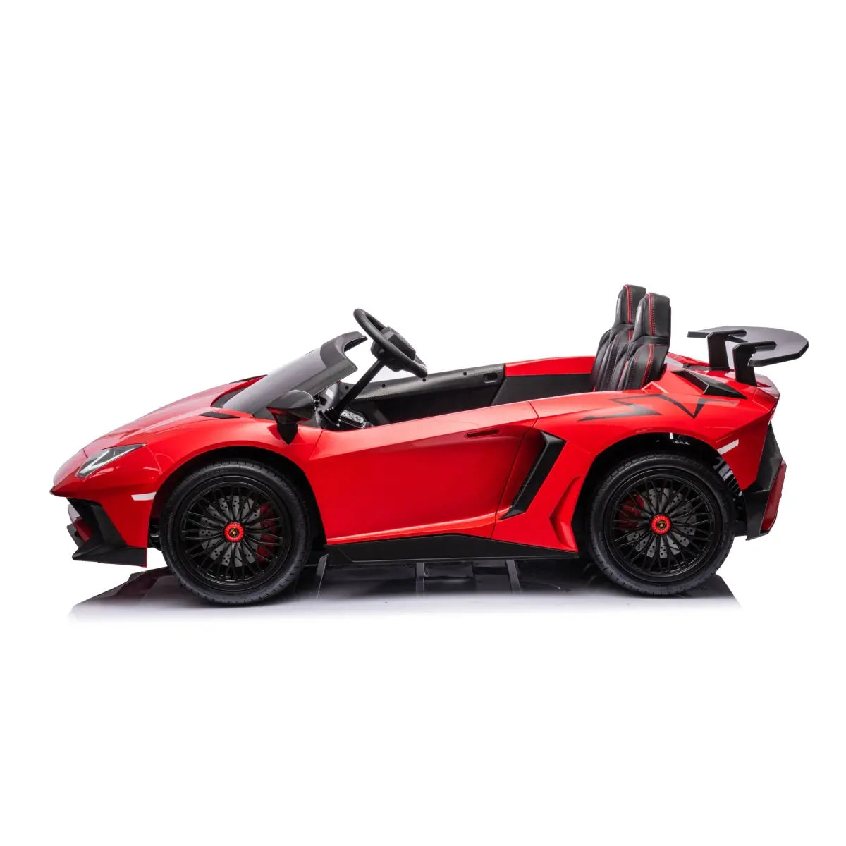 24V Lamborghini Aventador 2-Seater Ride-On Car