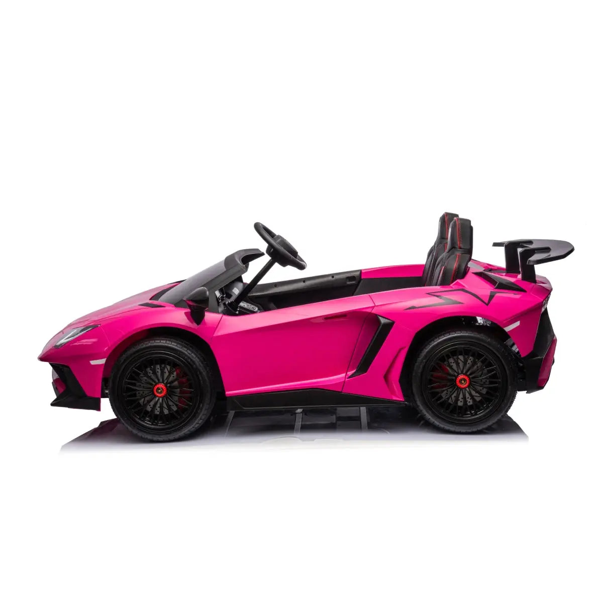 24V Lamborghini Aventador 2-Seater Ride-On Car
