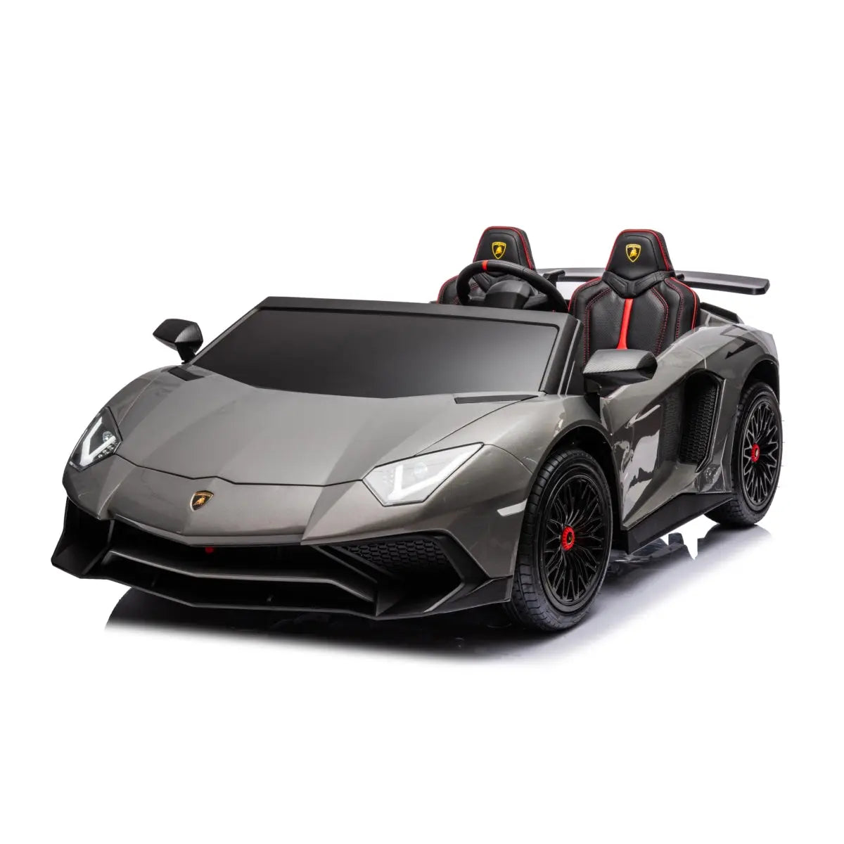 24V Lamborghini Aventador 2-Seater Ride-On Car