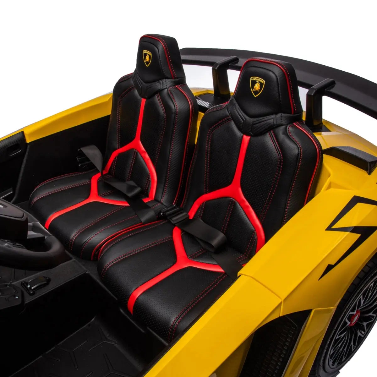24V Lamborghini Aventador 2-Seater Ride-On Car