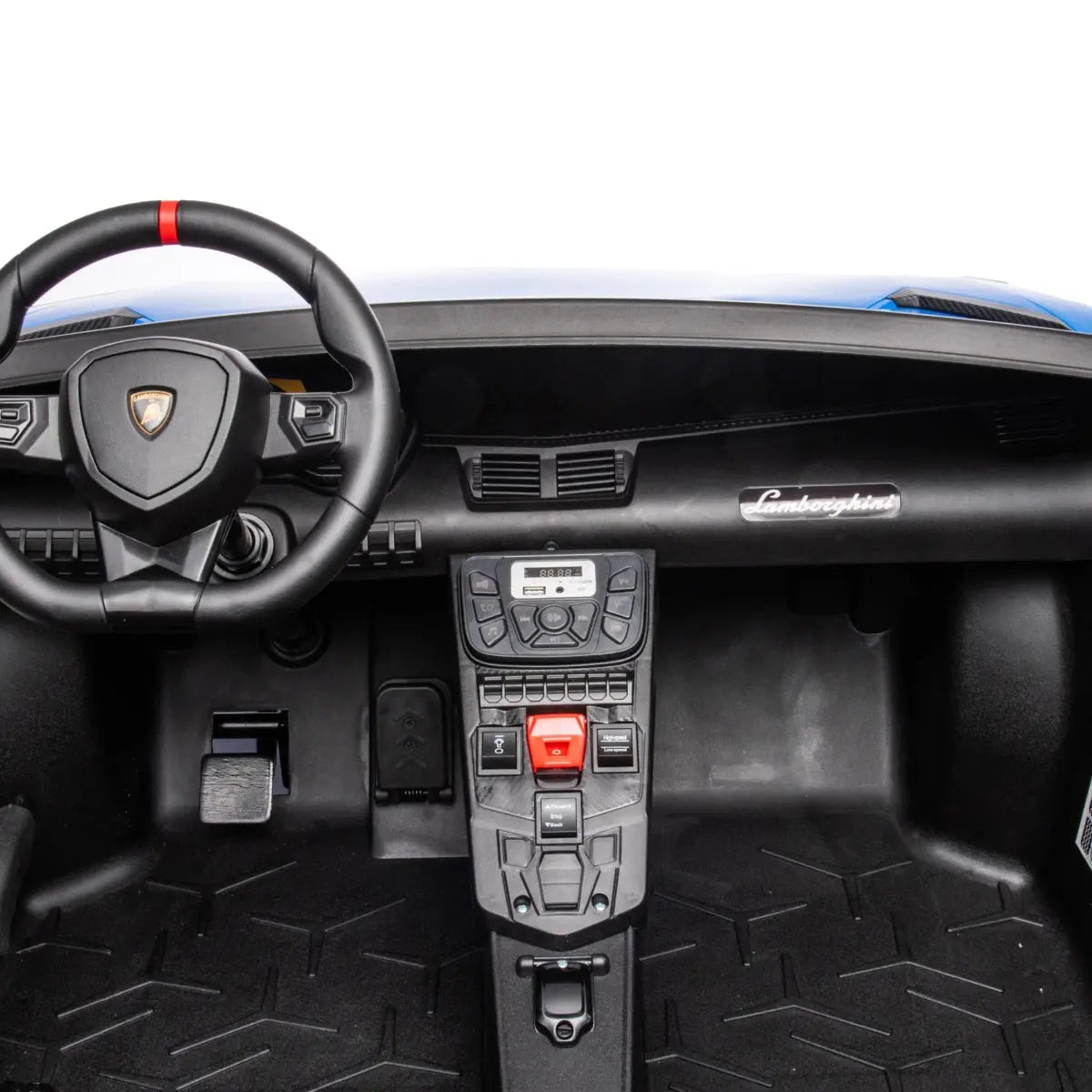 24V Lamborghini Aventador 2-Seater Ride-On Car
