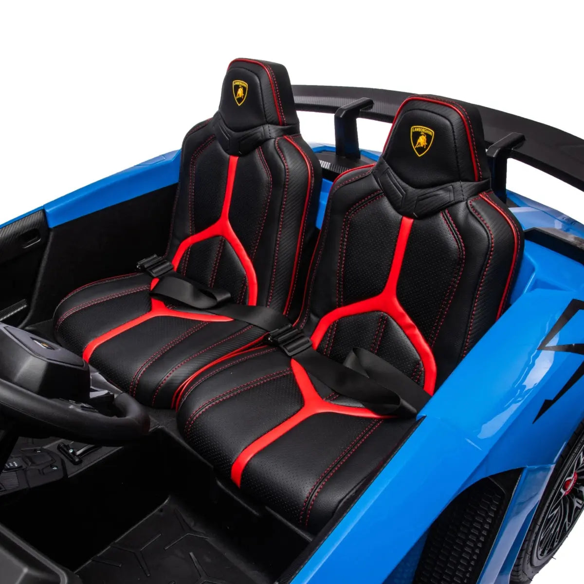 24V Lamborghini Aventador 2-Seater Ride-On Car