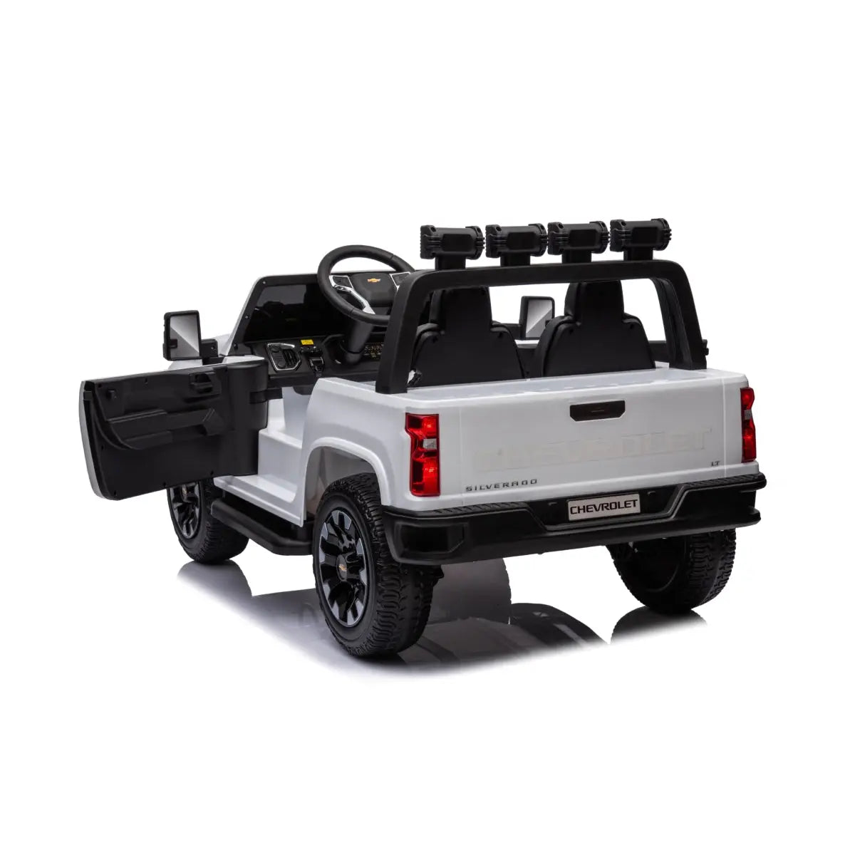 2026 Chevrolet Silverado 24V 4X$ 2 Seater DELUXE Kids Ride On Car with Remote Control