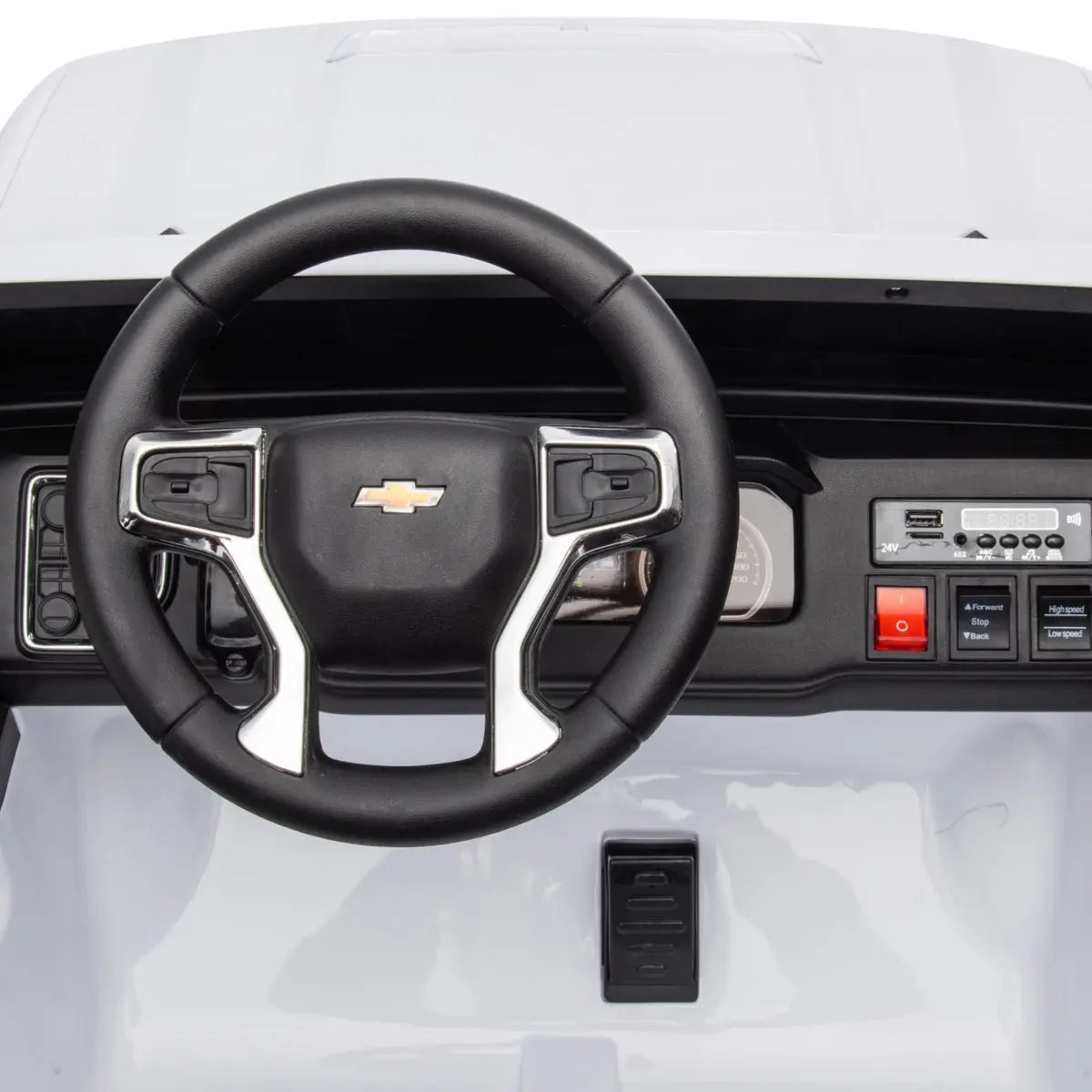 2026 Chevrolet Silverado 24V 4X$ 2 Seater DELUXE Kids Ride On Car with Remote Control