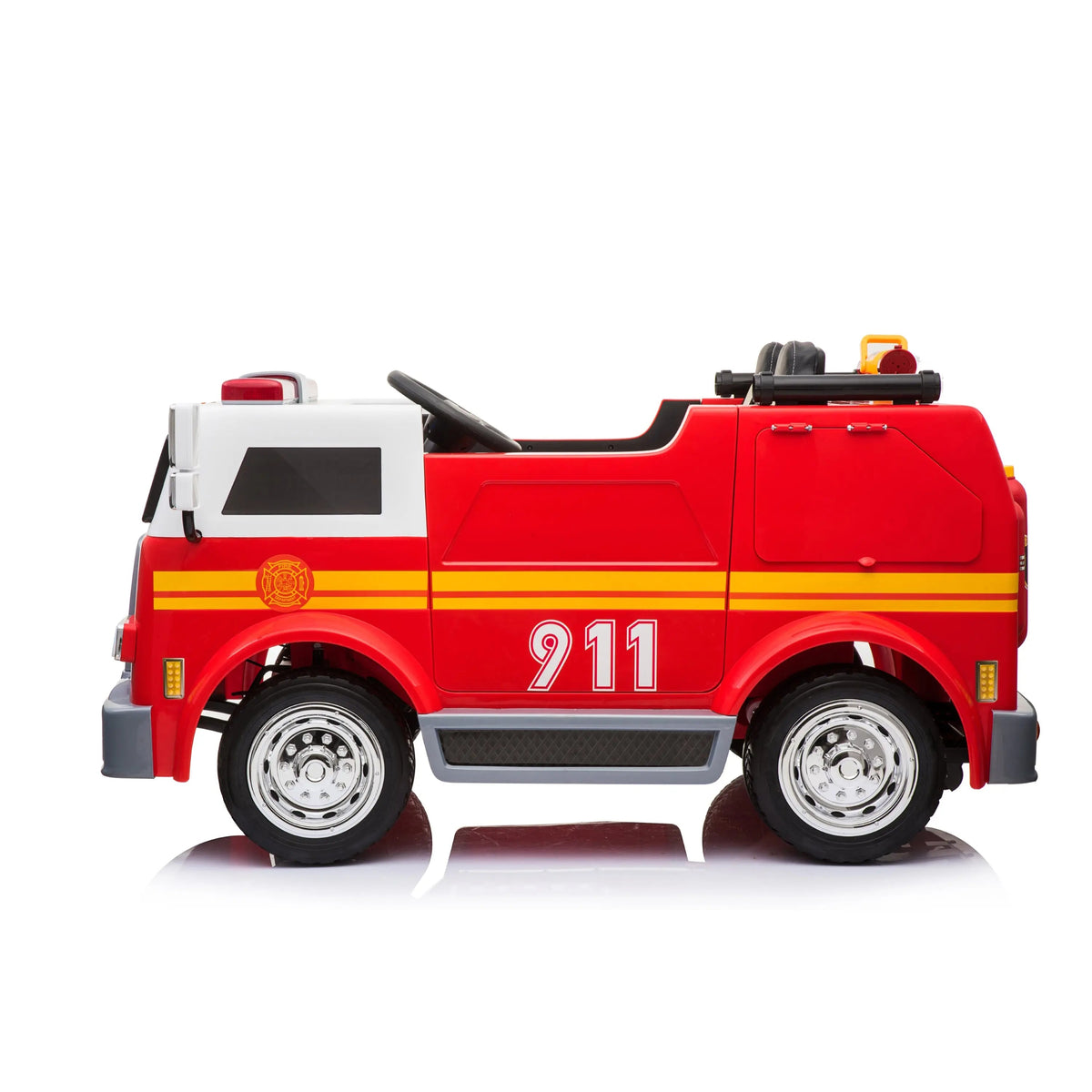 24V Fire Truck 2-Seater Ride-On for Kids