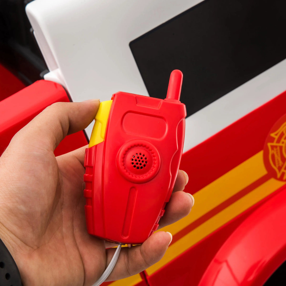 24V Fire Truck 2-Seater Ride-On for Kids