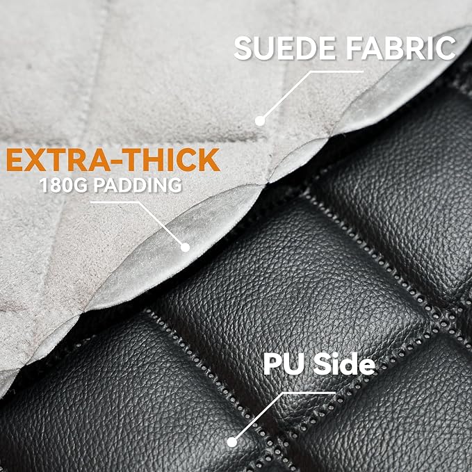 Pet Car Seat Protector — Black