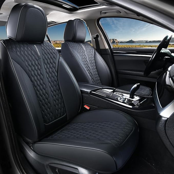 Universal Seat Covers — Front Seat — Black