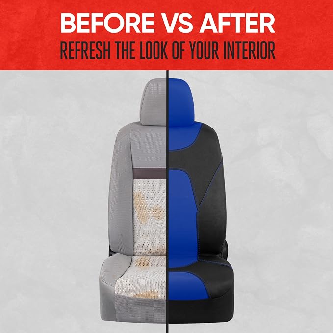 Pet Car Seat Protector — Front Seat — Blue
