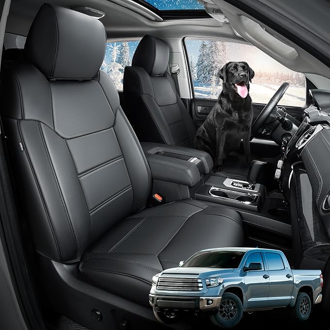 Seat Covers for Toyota Tundra — Black