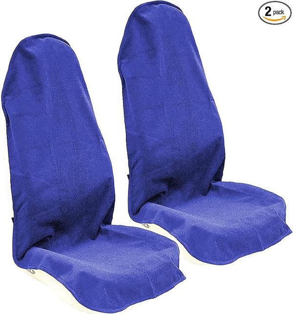 Car Seat Covers — Front Seat — Blue