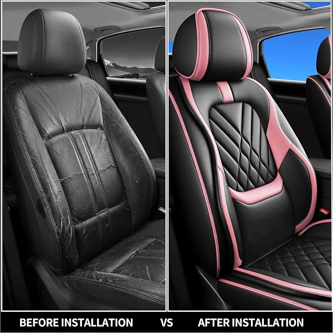 Seat Covers for Nissan Murano — Full Set — Pink