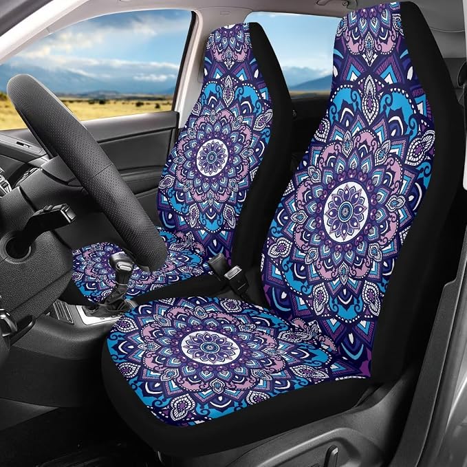 Fabric Car Seat Covers — Front Seat