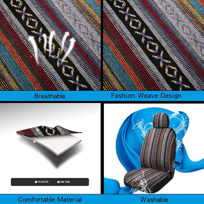 Universal Seat Covers — Front Seat