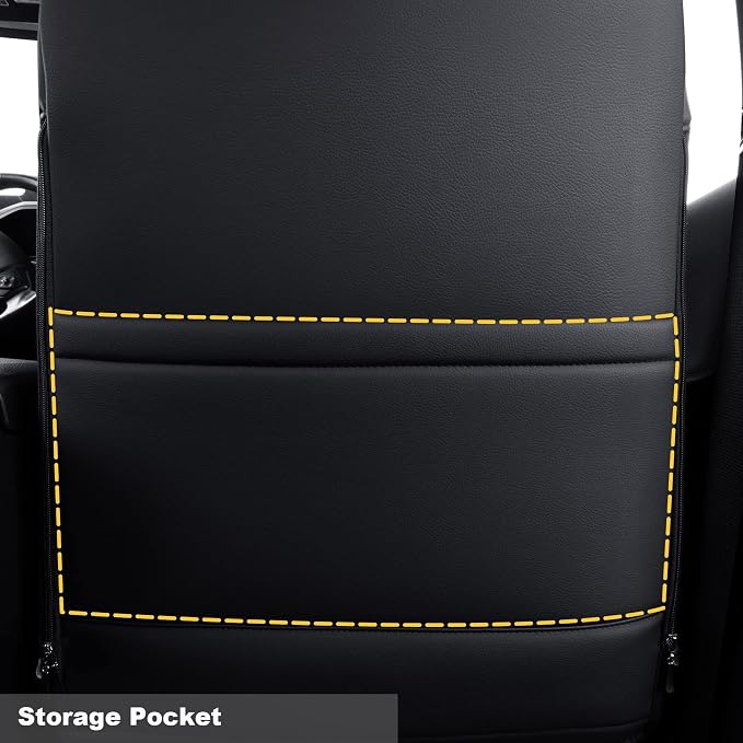 Seat Covers for Toyota Tacoma — Front Seat — Black
