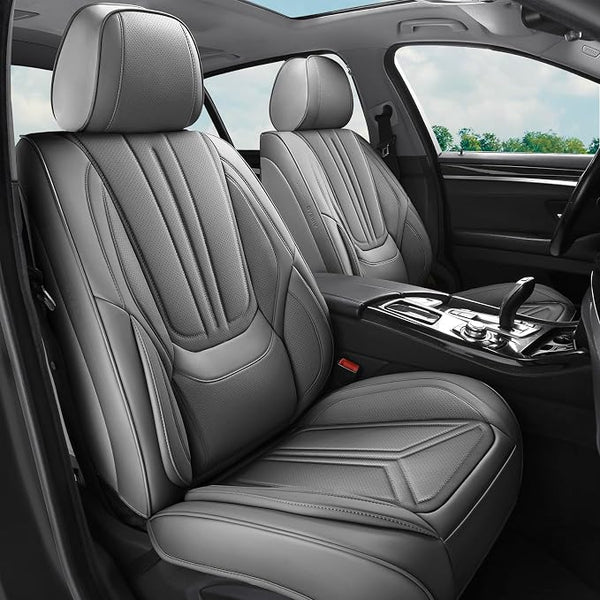 Universal Seat Covers — Full Set — Gray