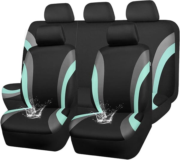 Universal Seat Covers — Full Set — Black