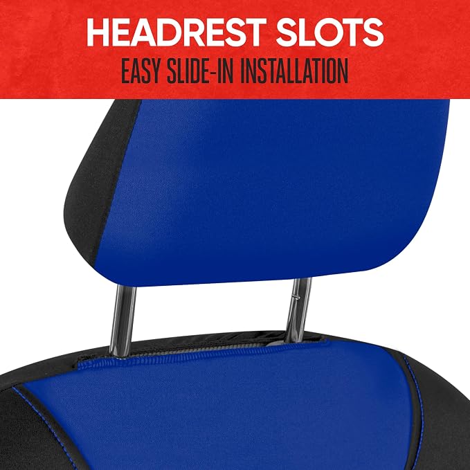 Pet Car Seat Protector — Front Seat — Blue