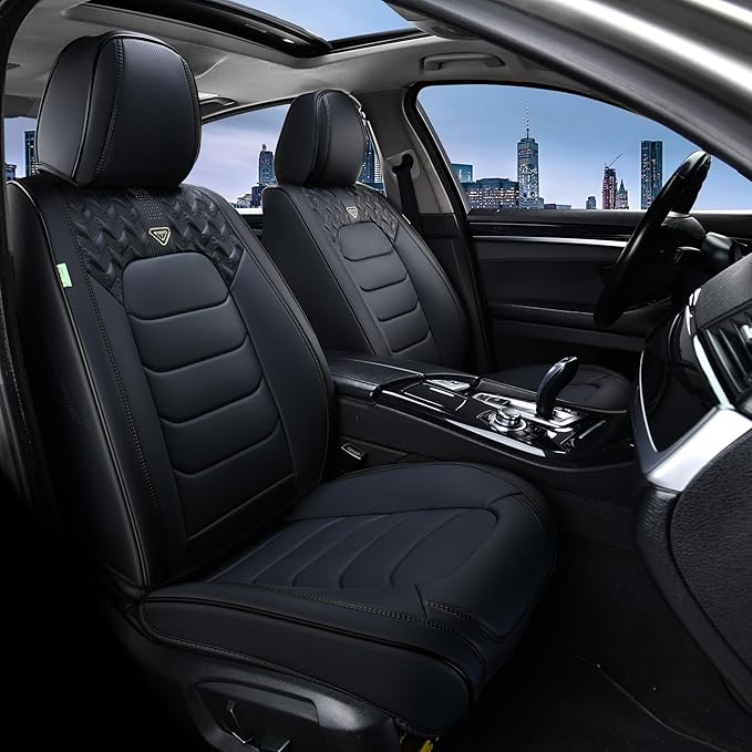 Car Seat Covers — Full Set — Black