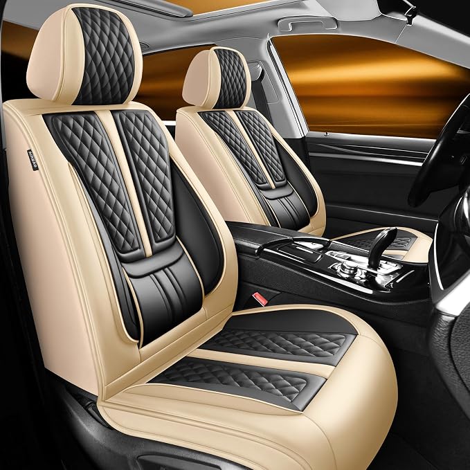 Seat Covers for Nissan Kicks — Full Set — Beige