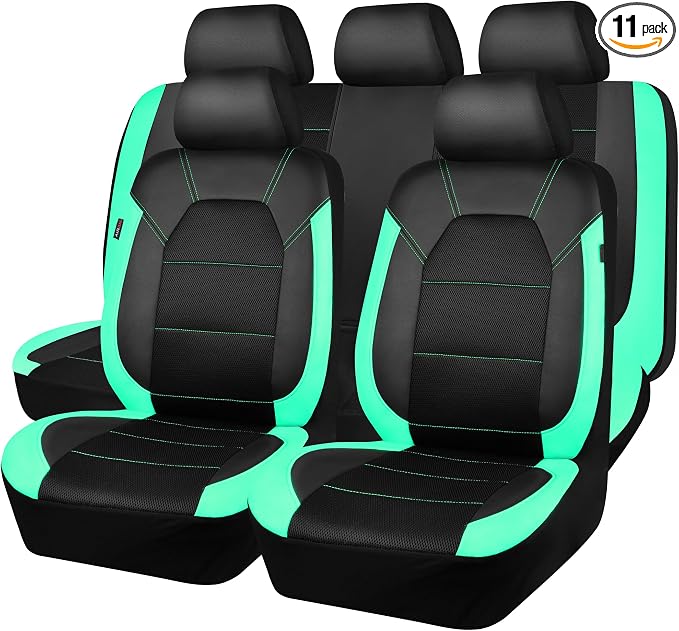 Universal Seat Covers — Full Set — Black