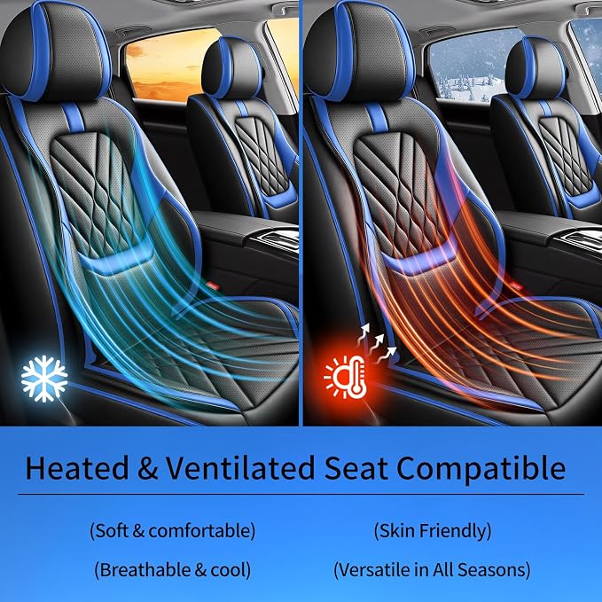 Seat Covers for Nissan Murano — Full Set — Blue